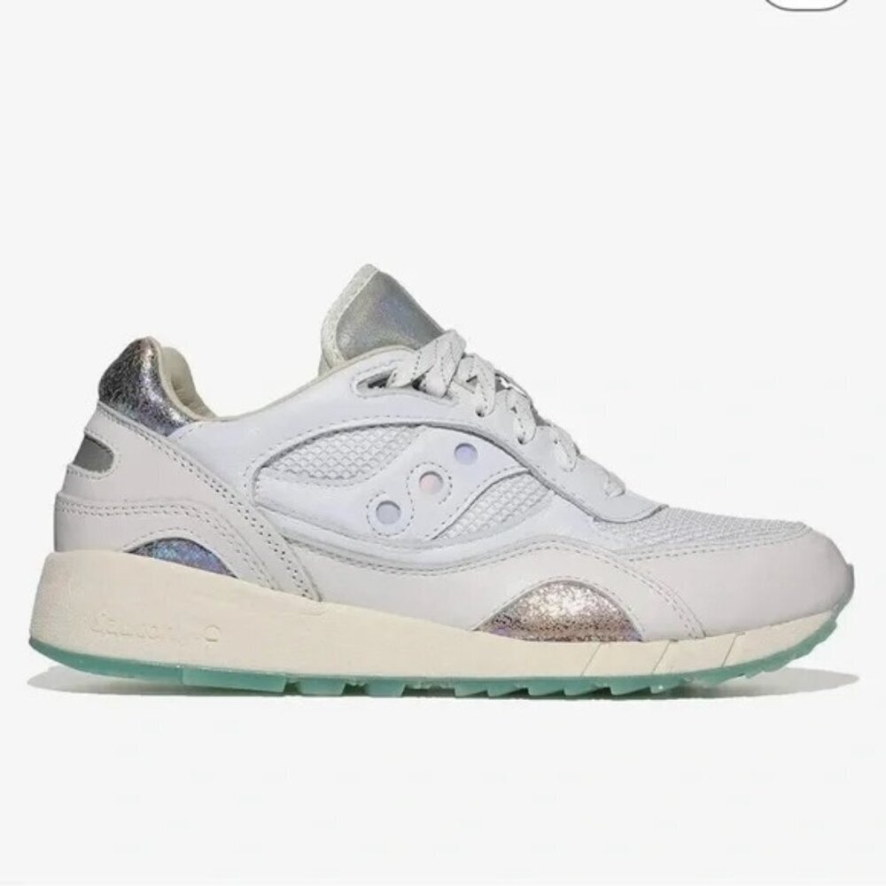 NEW Saucony Shadow 6000 Pearl Sneaker Men’s Size 11.5 Sparkle